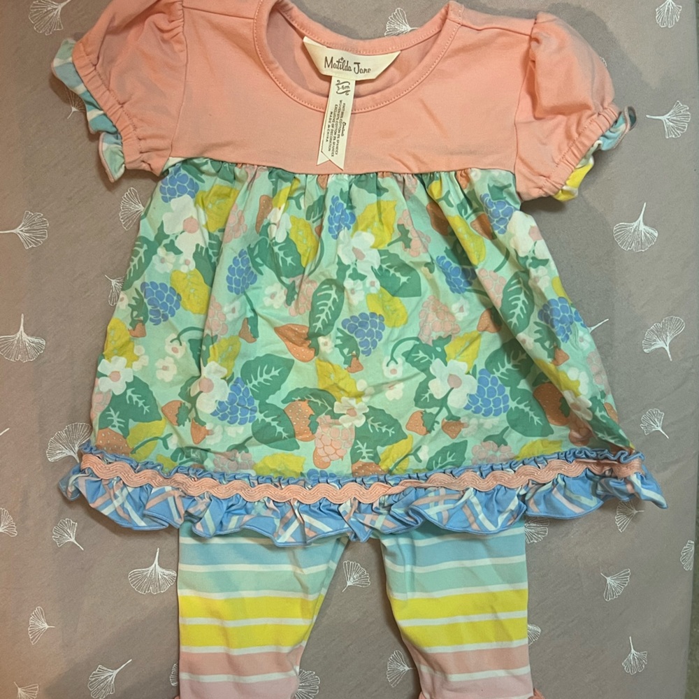 3-6 month Matilda Jane outfit Worn once